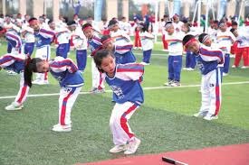 40多位体操爱好者在厦考级！难？并不难